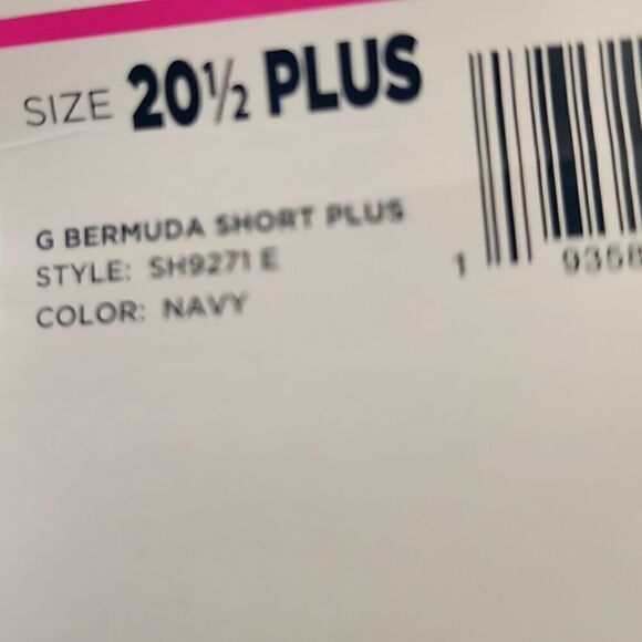 French Toast Flat Front Plus Size Adjustable Waist Bermuda Shorts Size 20 1/2 - Picture 6 of 7